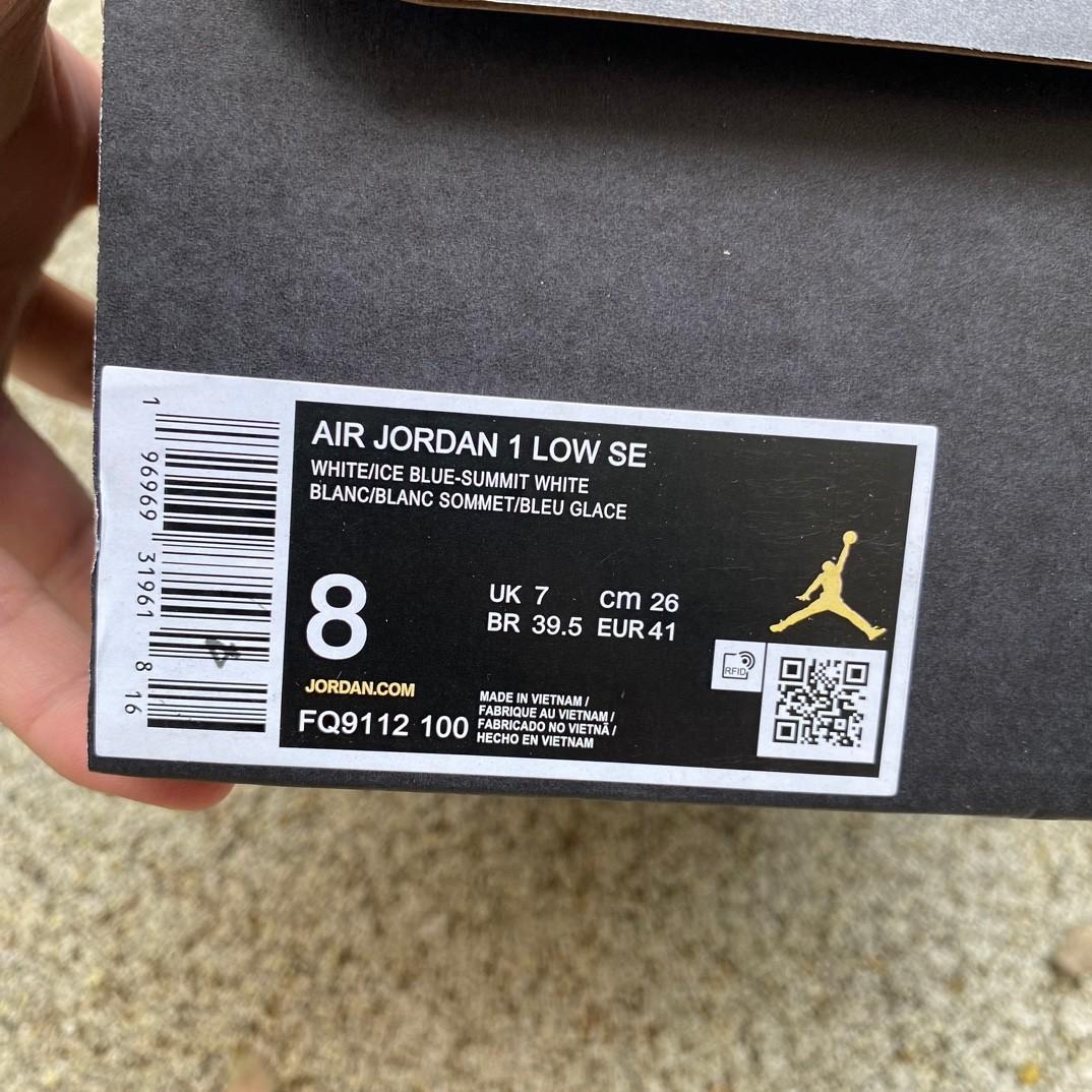 Air Jordan 1 Low Sneaker     FQ9112-100 - FashionPlug