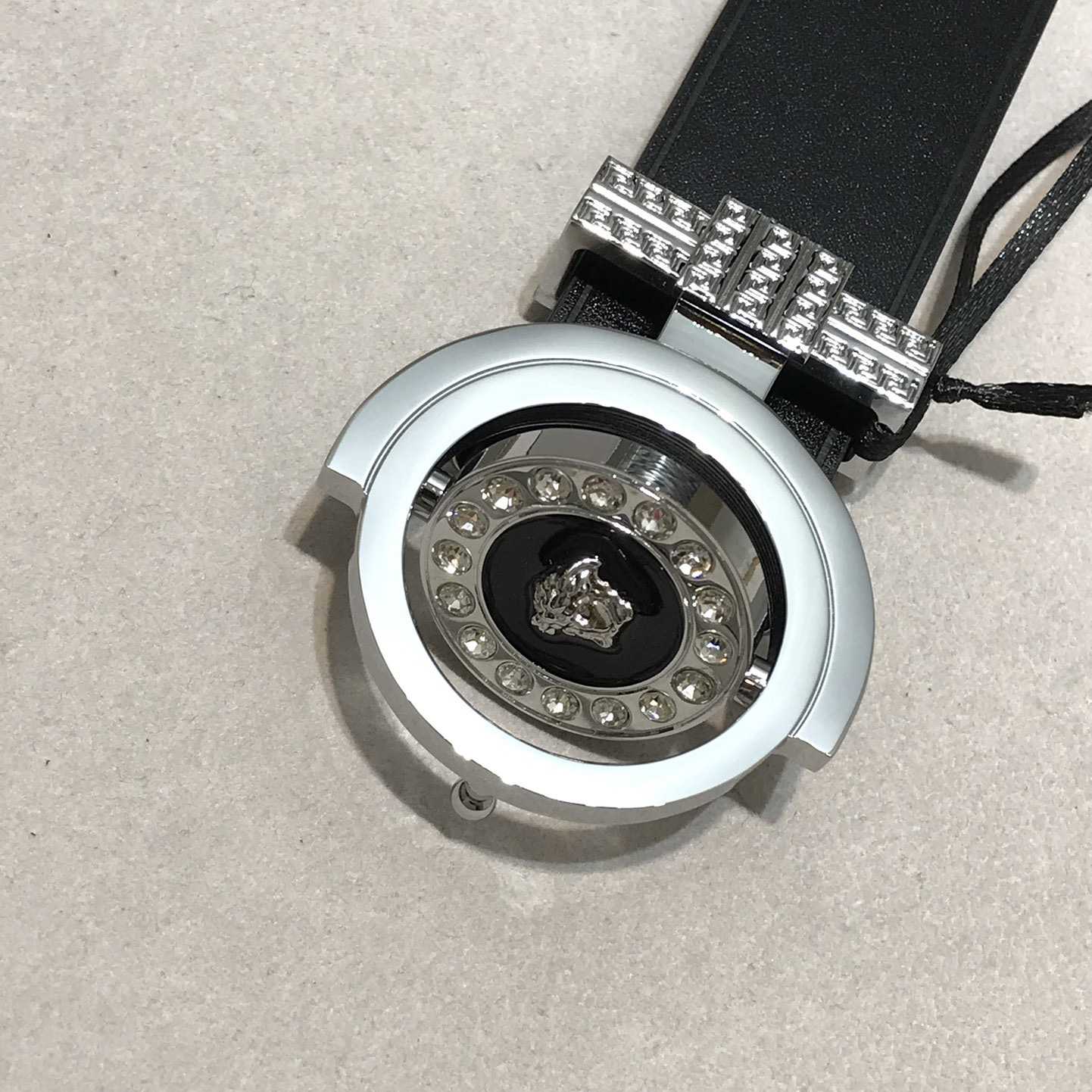 Versace Leather Belt   35mm - FashionPlug