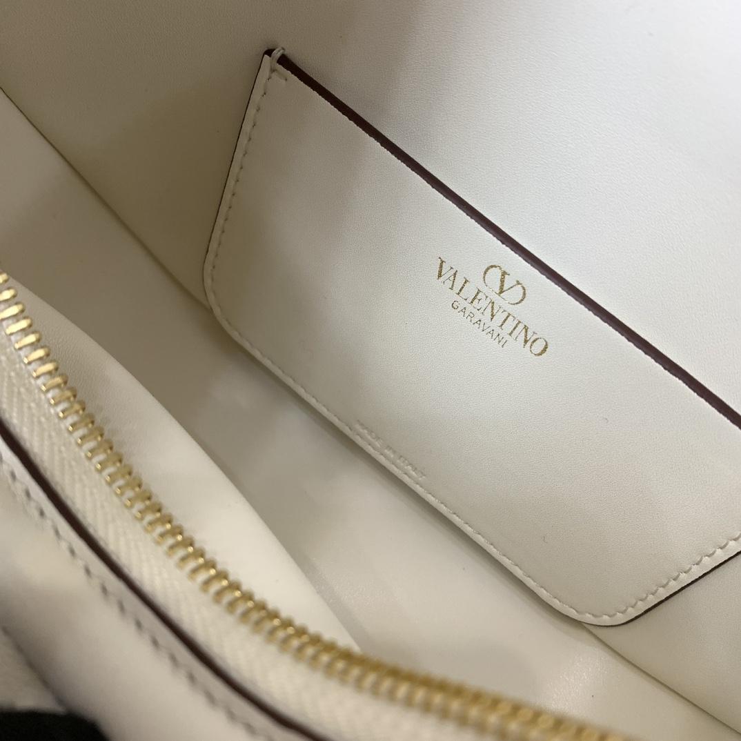 Valenti VLogo Moon Mini Hobo Bag In Nappa Leather With Chain - FashionPlug