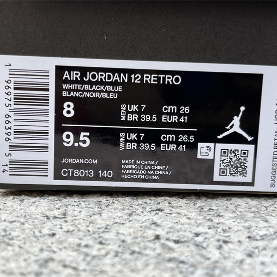 Air Jordan 12 Sneaker      CT8013-140 - FashionPlug