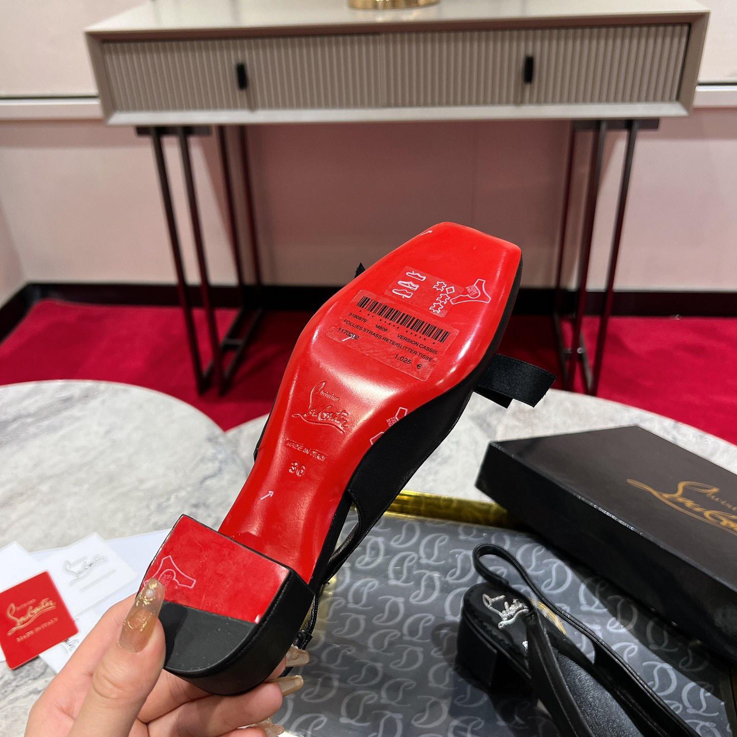 Christian Louboutin Mamaflirt Sling Pump  - FashionPlug