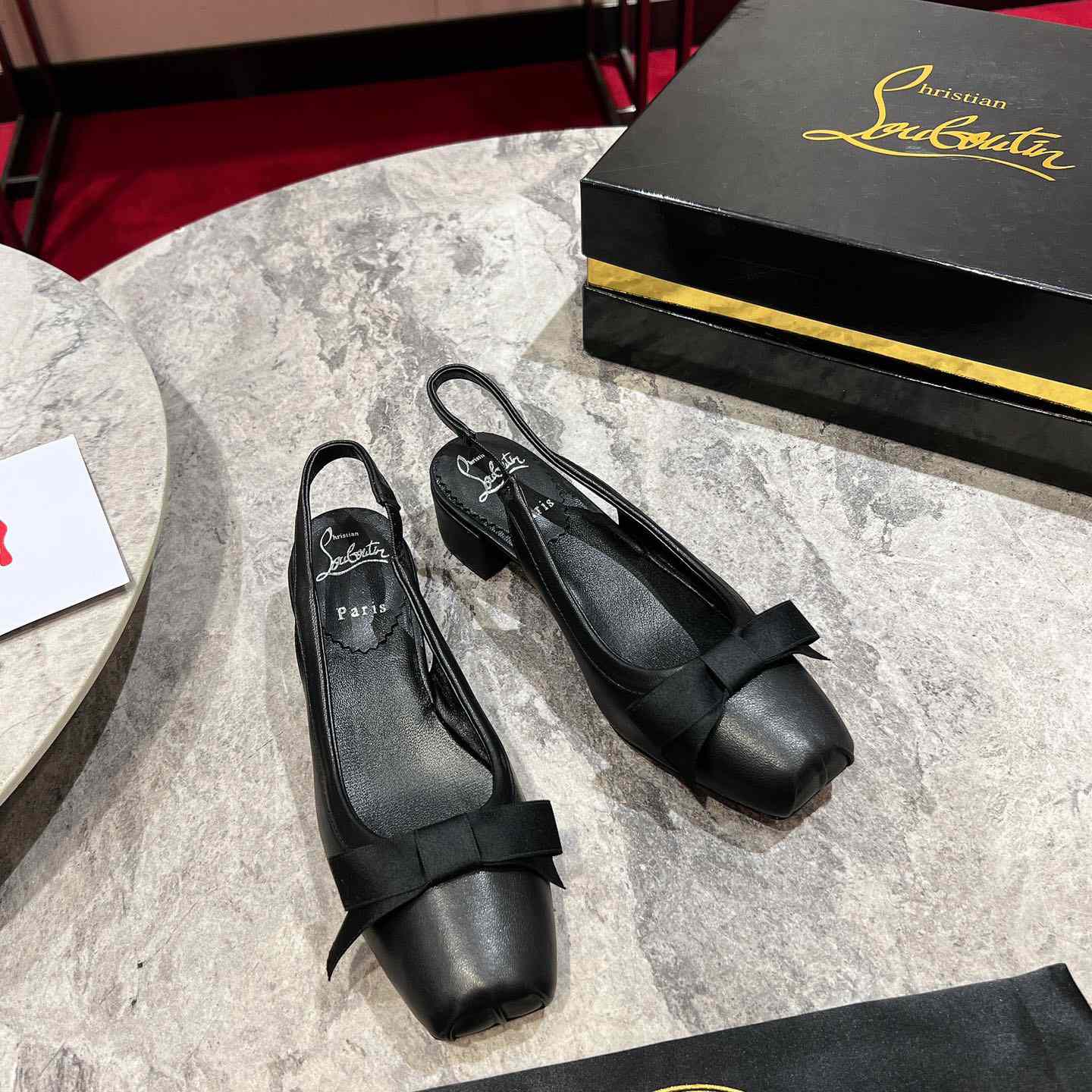Christian Louboutin Mamaflirt Sling Pump  - FashionPlug