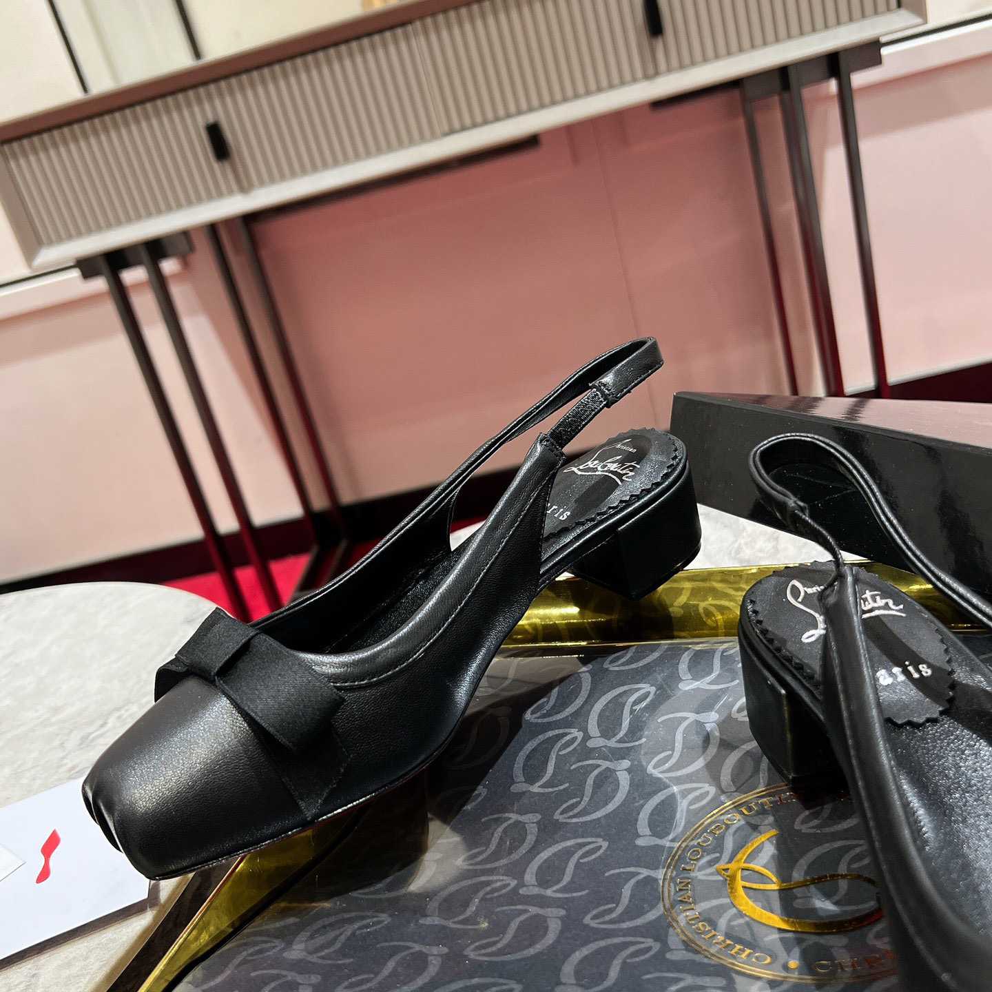 Christian Louboutin Mamaflirt Sling Pump  - FashionPlug