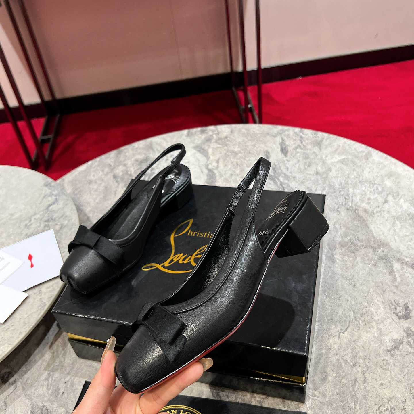 Christian Louboutin Mamaflirt Sling Pump  - FashionPlug