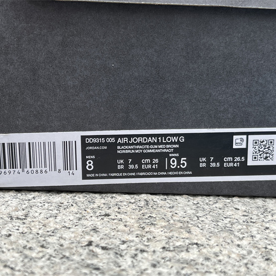 Jordan Air Jordan 1 Low Golf “Black Gum” Sneakers     DD9315-005 - FashionPlug
