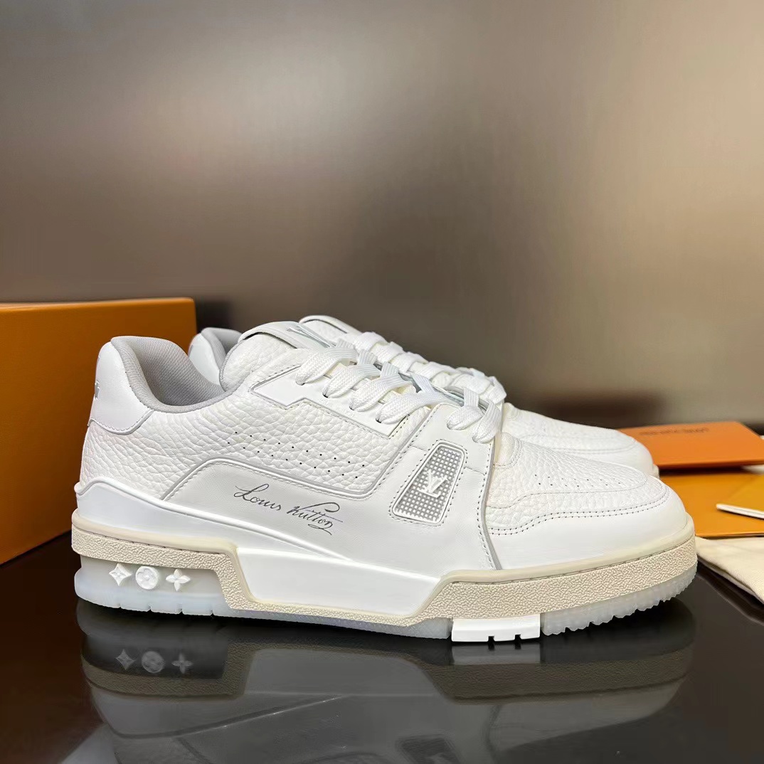 Louis Vuitton LV Trainer Sneaker    - FashionPlug