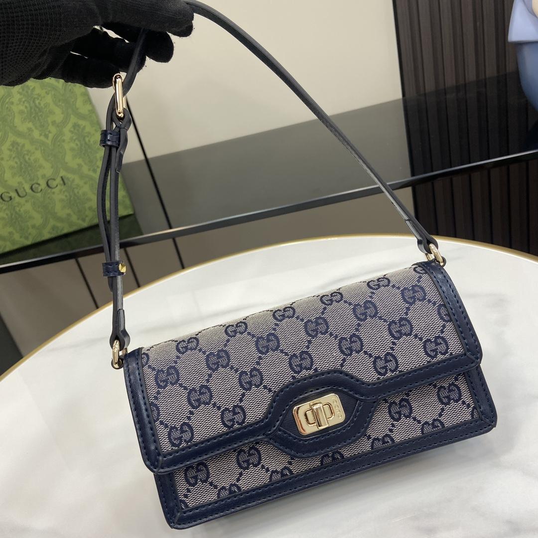 Gucci Luce Mini Shoulder Bag - FashionPlug