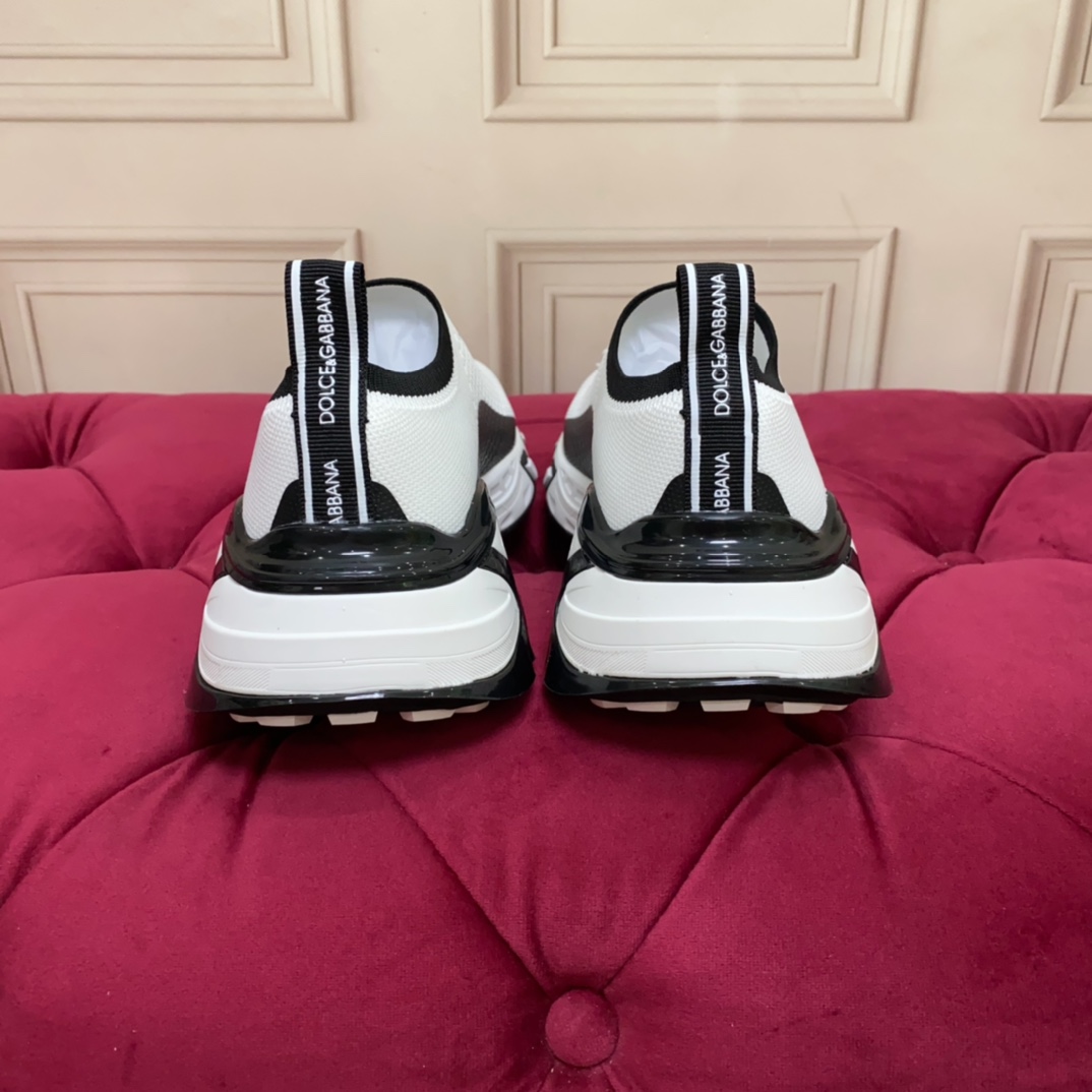 Dolce & Gabbana Stretch Mesh Fast Sneaker 'White' - FashionPlug