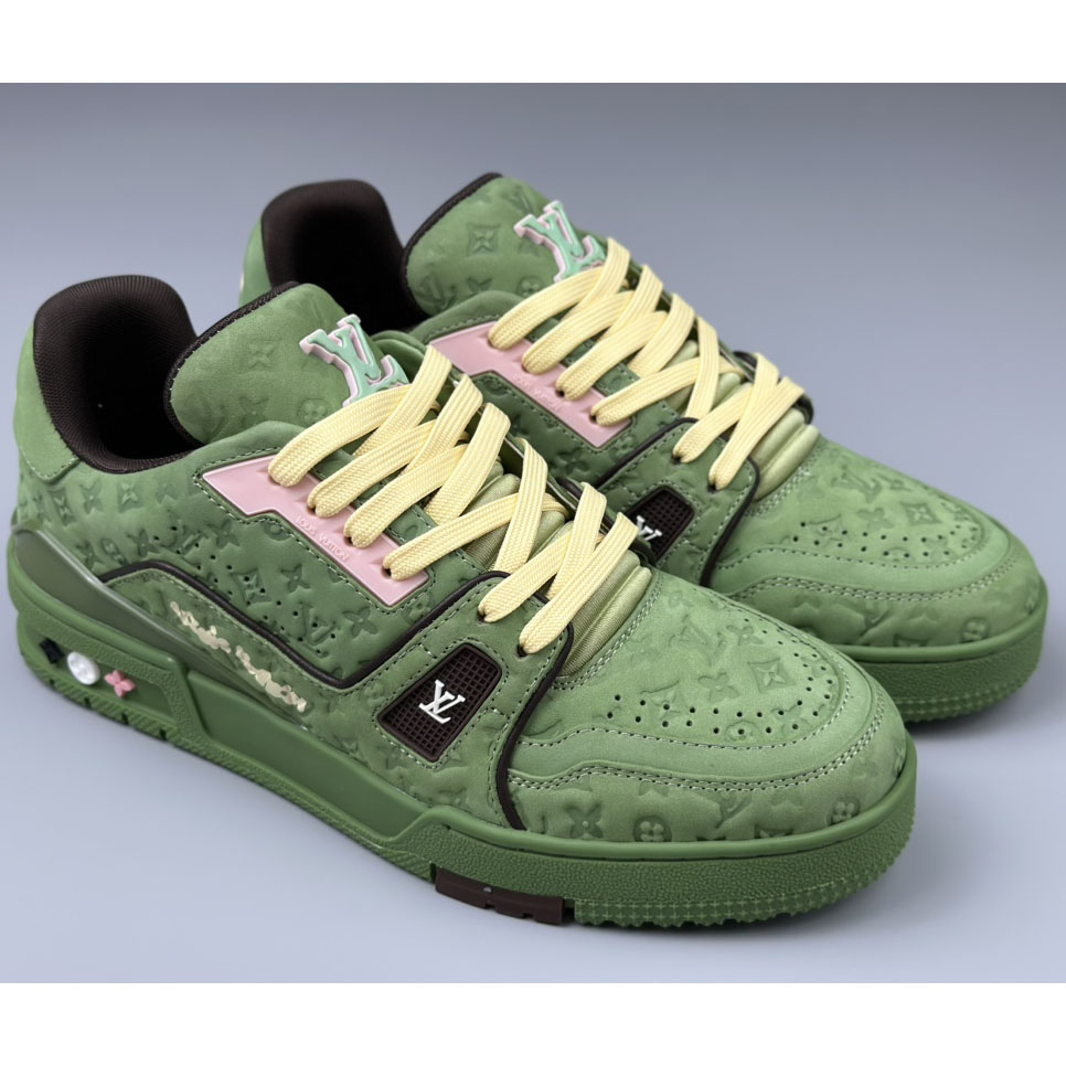 Louis Vuitton x Tyler LV Trainer Sneaker   - FashionPlug