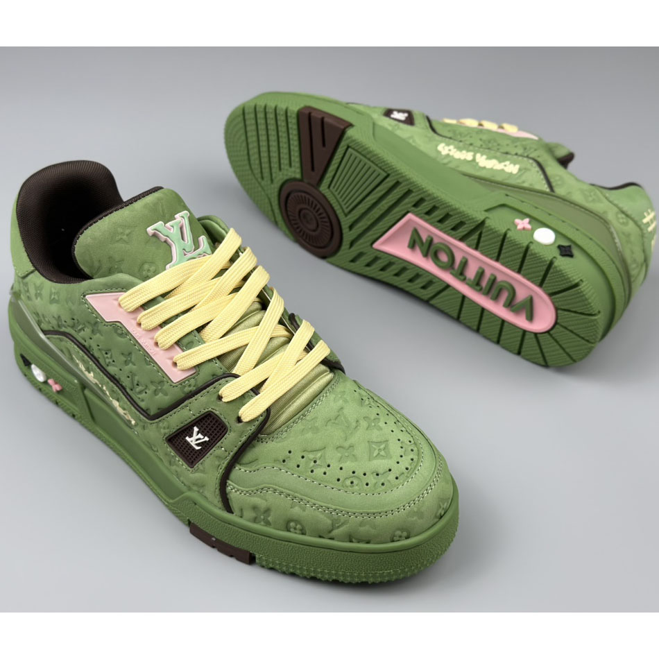 Louis Vuitton x Tyler LV Trainer Sneaker   - FashionPlug
