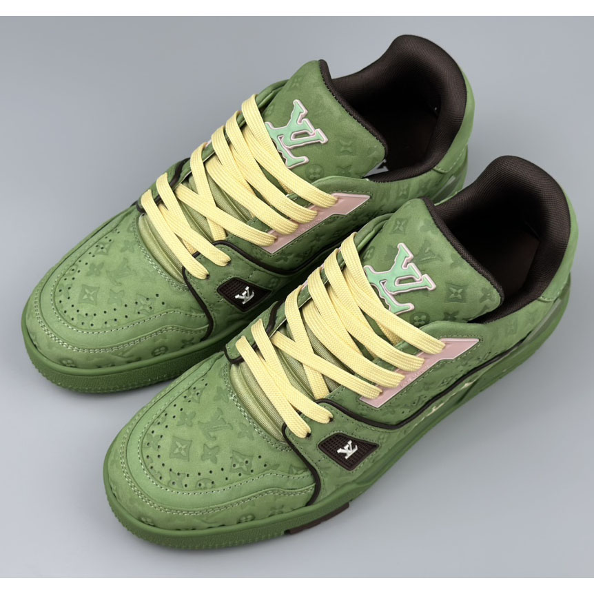 Louis Vuitton x Tyler LV Trainer Sneaker   - FashionPlug