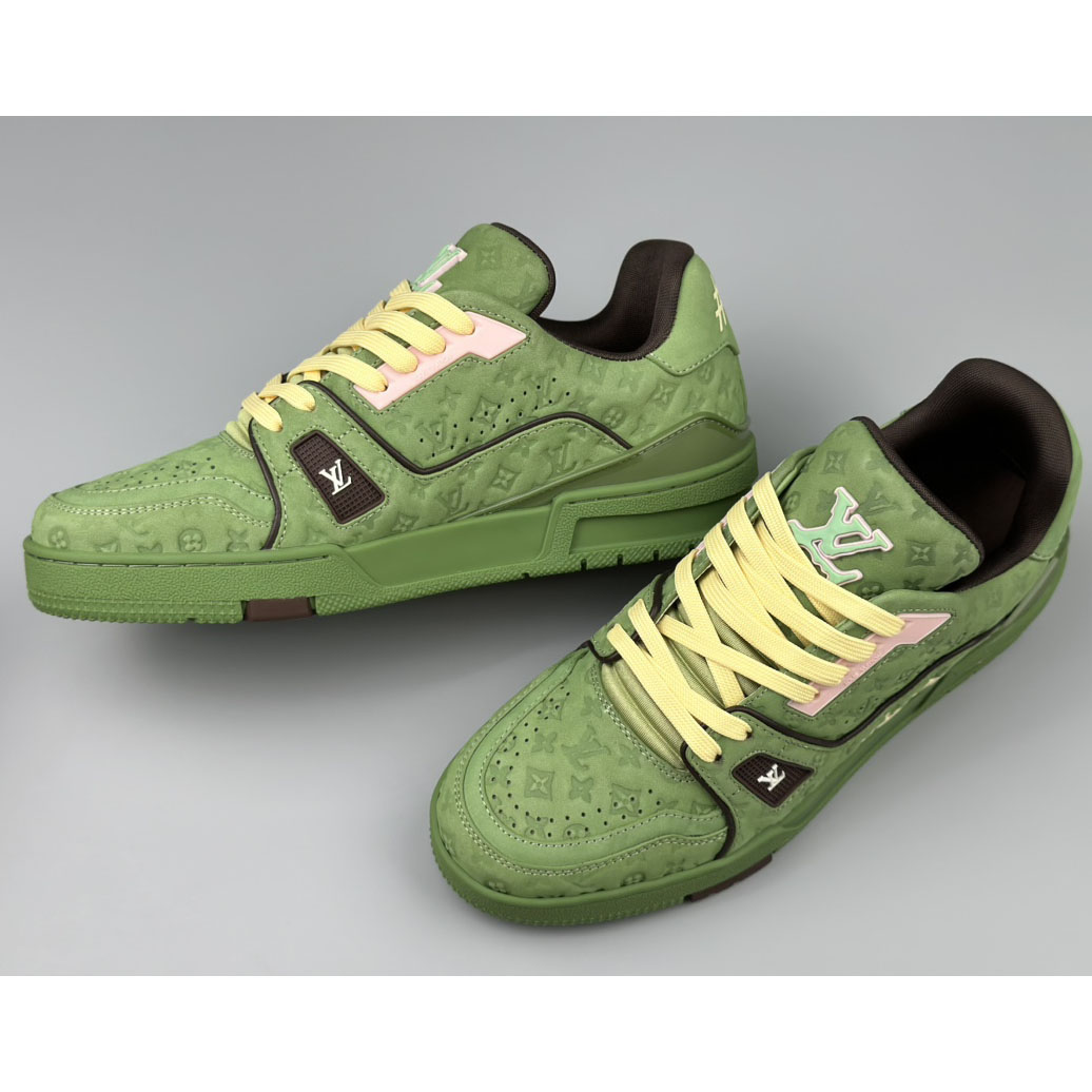 Louis Vuitton x Tyler LV Trainer Sneaker   - FashionPlug