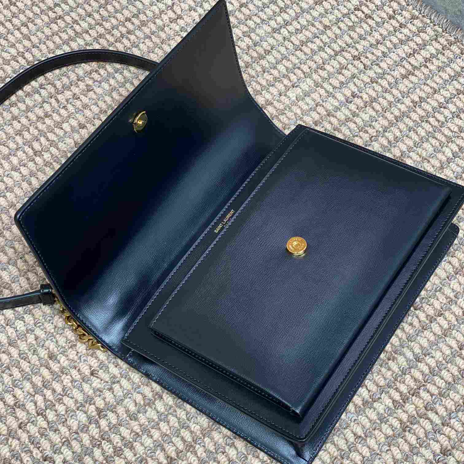 Saint Laurent Women Sunset Medium Leather Shoulder Bag （25*18*7cm） - FashionPlug