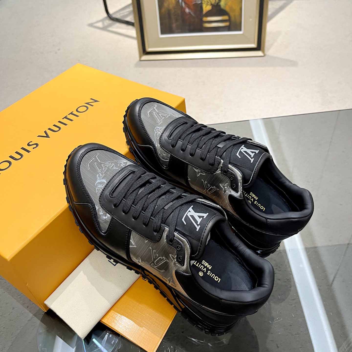 Louis Vuitton Run Away Sneaker         - FashionPlug