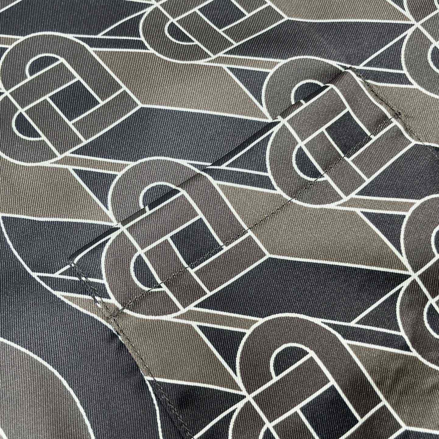 Casablanca Heart Monogram-print Silk Shirt  CA3462 - FashionPlug