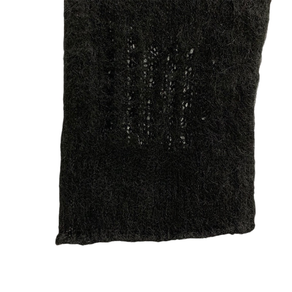 Rick Owens Ziggy Ripped Knitted Skirt - FashionPlug