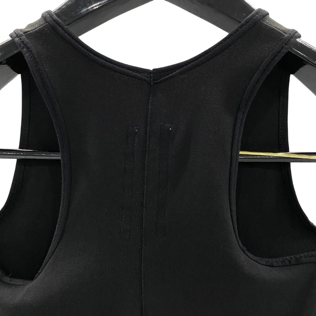 Rick Owens DRKSHDW Drk Organic Cotton Tank Top - FashionPlug