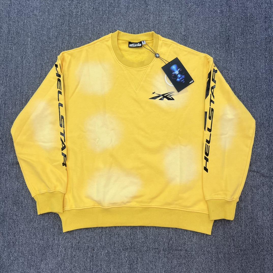 Hellstar Sports Crewneck White - FashionPlug
