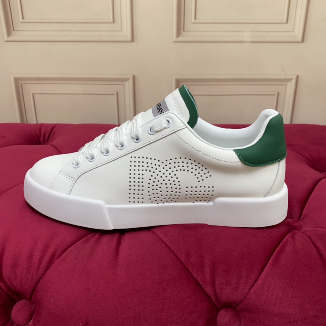 Dolce & Gabbana Calfskin Portofino sneakers   - FashionPlug