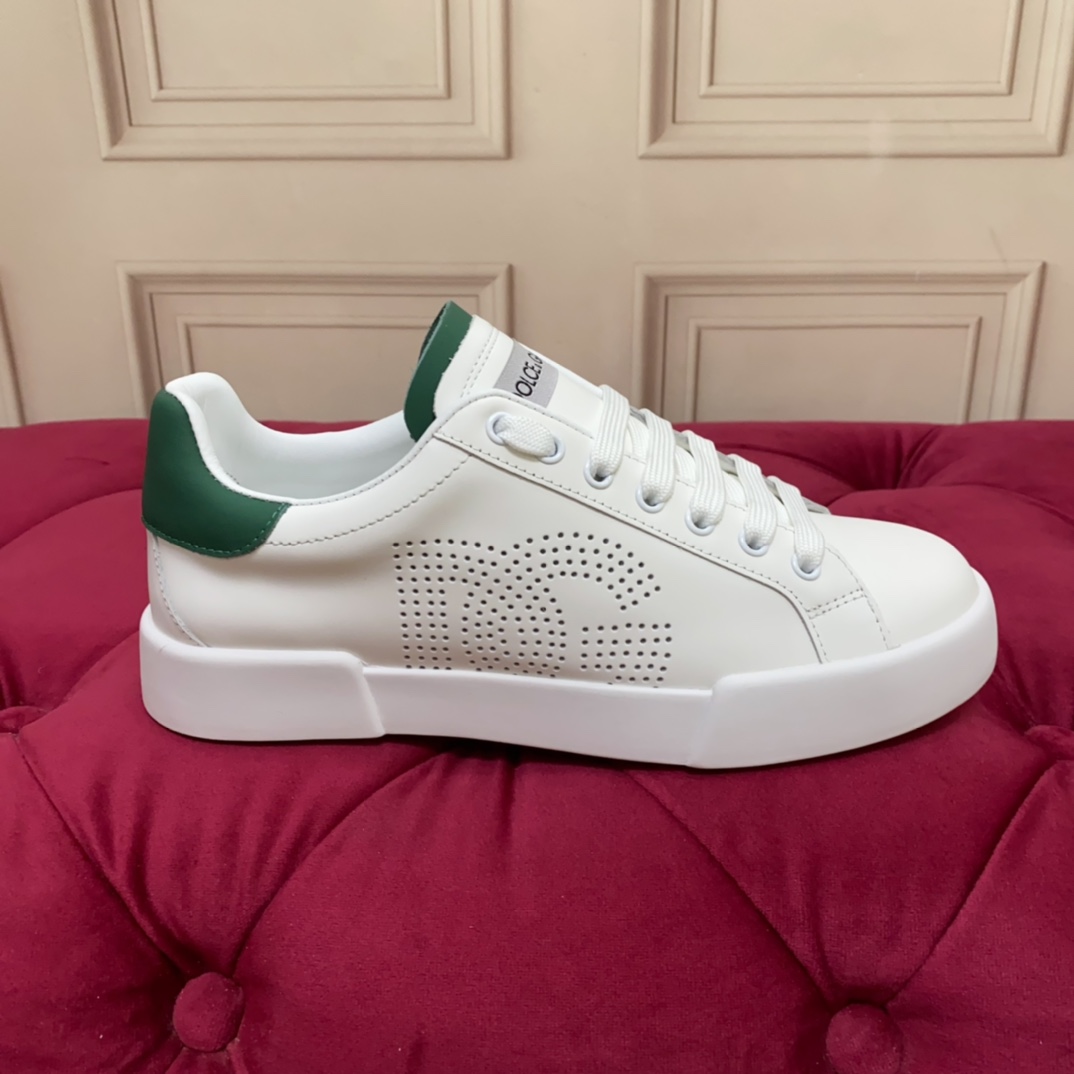 Dolce & Gabbana Calfskin Portofino sneakers   - FashionPlug