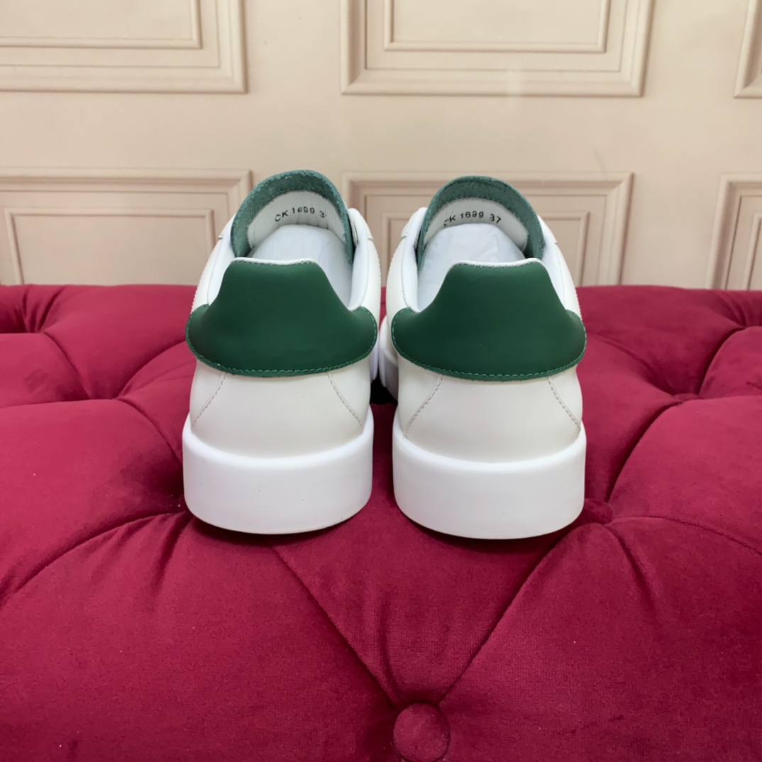 Dolce & Gabbana Calfskin Portofino sneakers   - FashionPlug