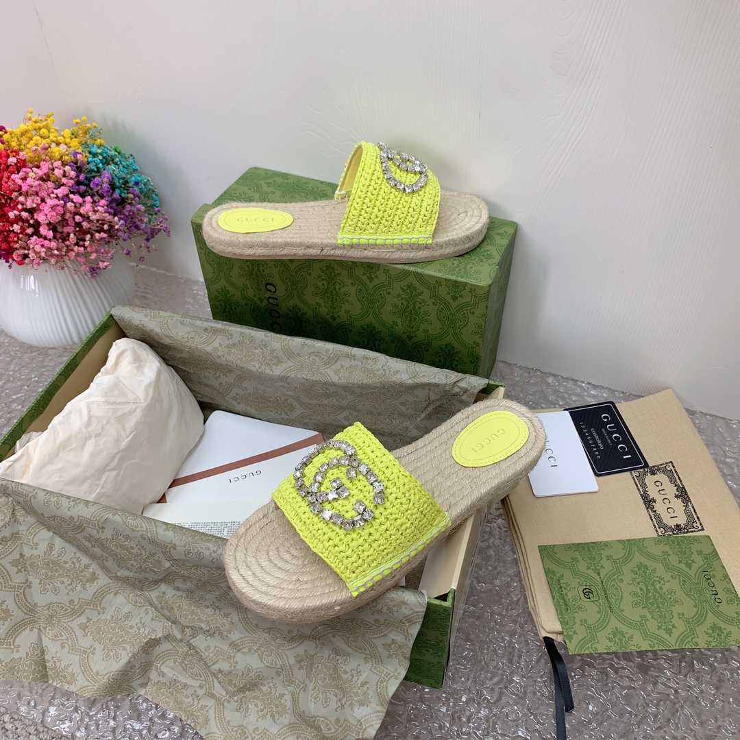 Gucci Women's Interlocking G Espadrille - FashionPlug