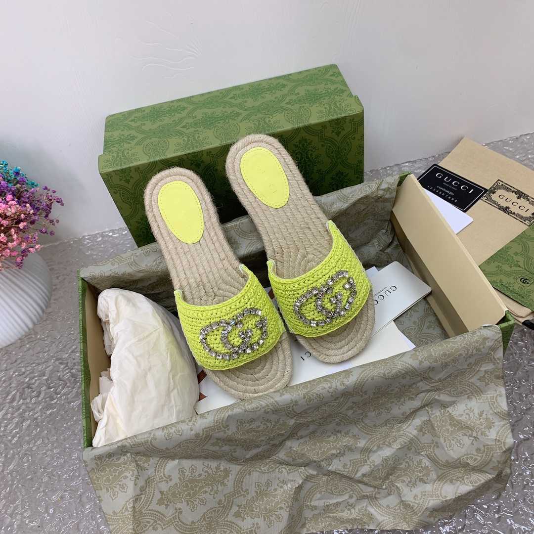 Gucci Women's Interlocking G Espadrille - FashionPlug