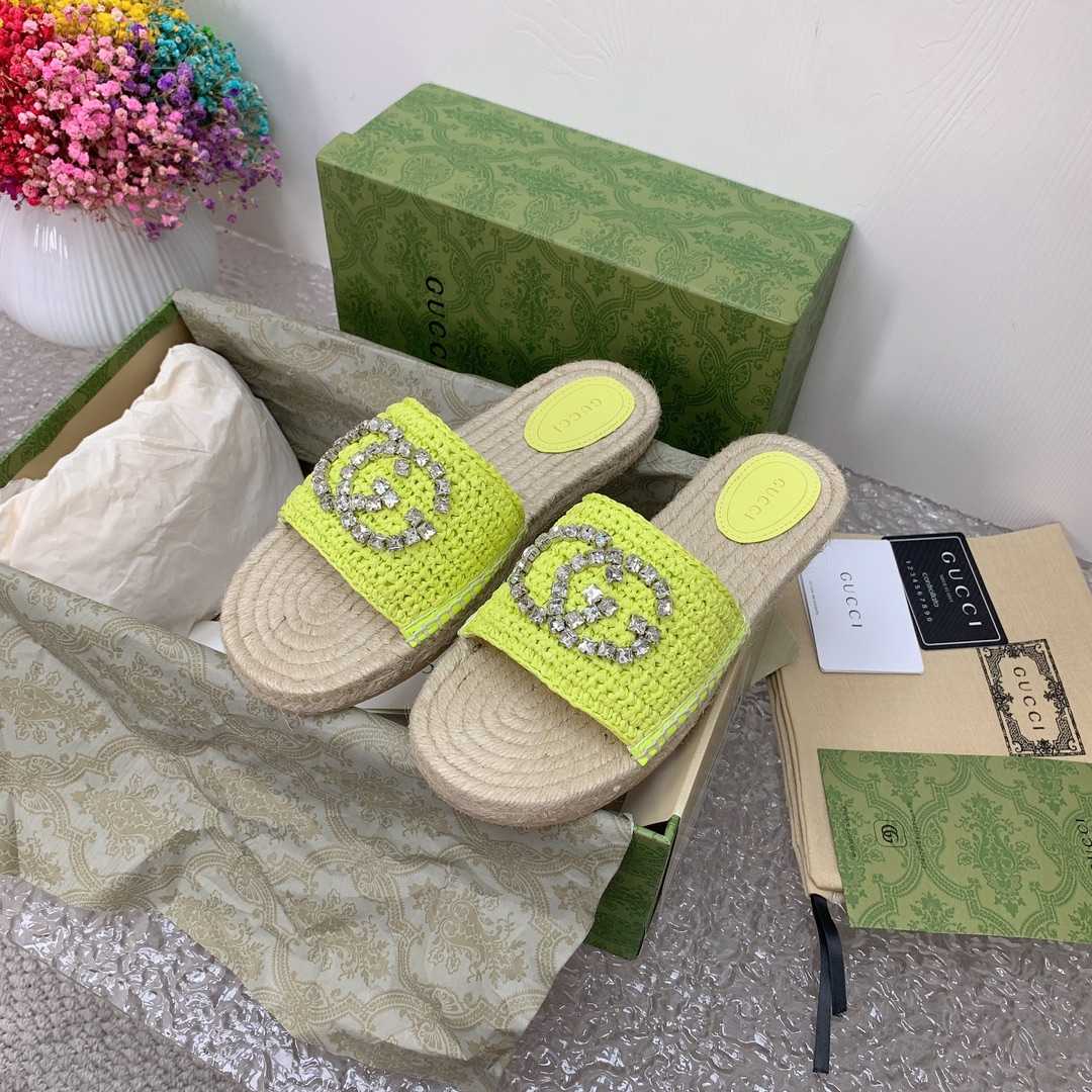 Gucci Women's Interlocking G Espadrille - FashionPlug