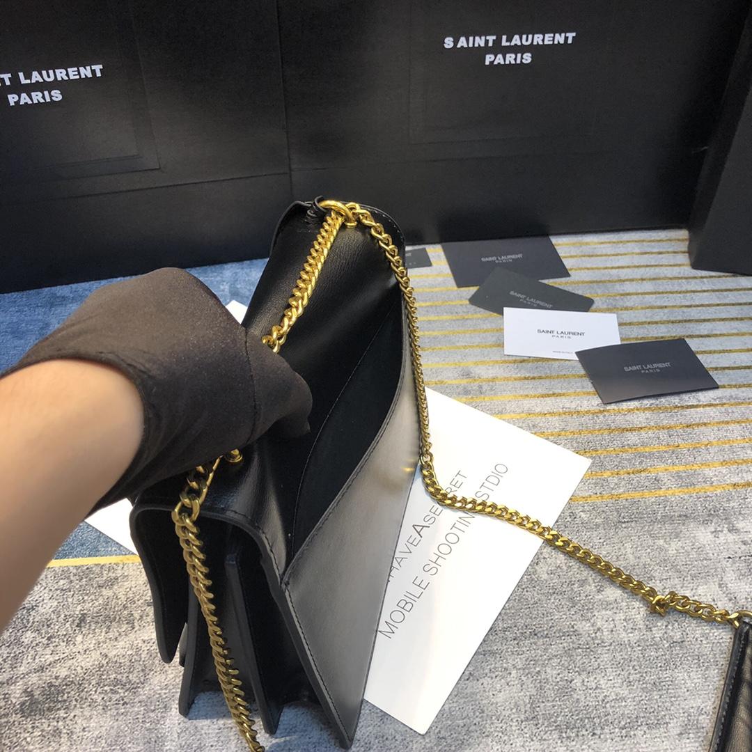Saint Laurent Women Sunset Medium Leather Shoulder Bag （22x8x16 cm） - FashionPlug
