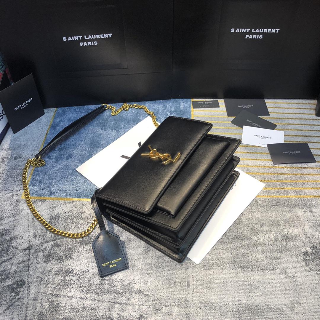 Saint Laurent Women Sunset Medium Leather Shoulder Bag （22x8x16 cm） - FashionPlug