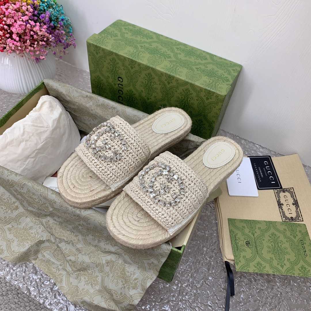 Gucci Women's Interlocking G Espadrille - FashionPlug