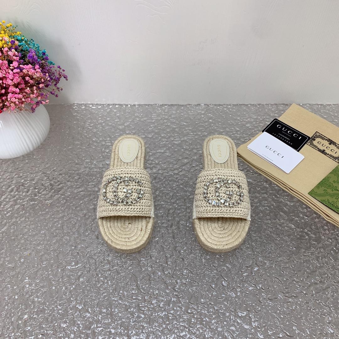 Gucci Women's Interlocking G Espadrille - FashionPlug
