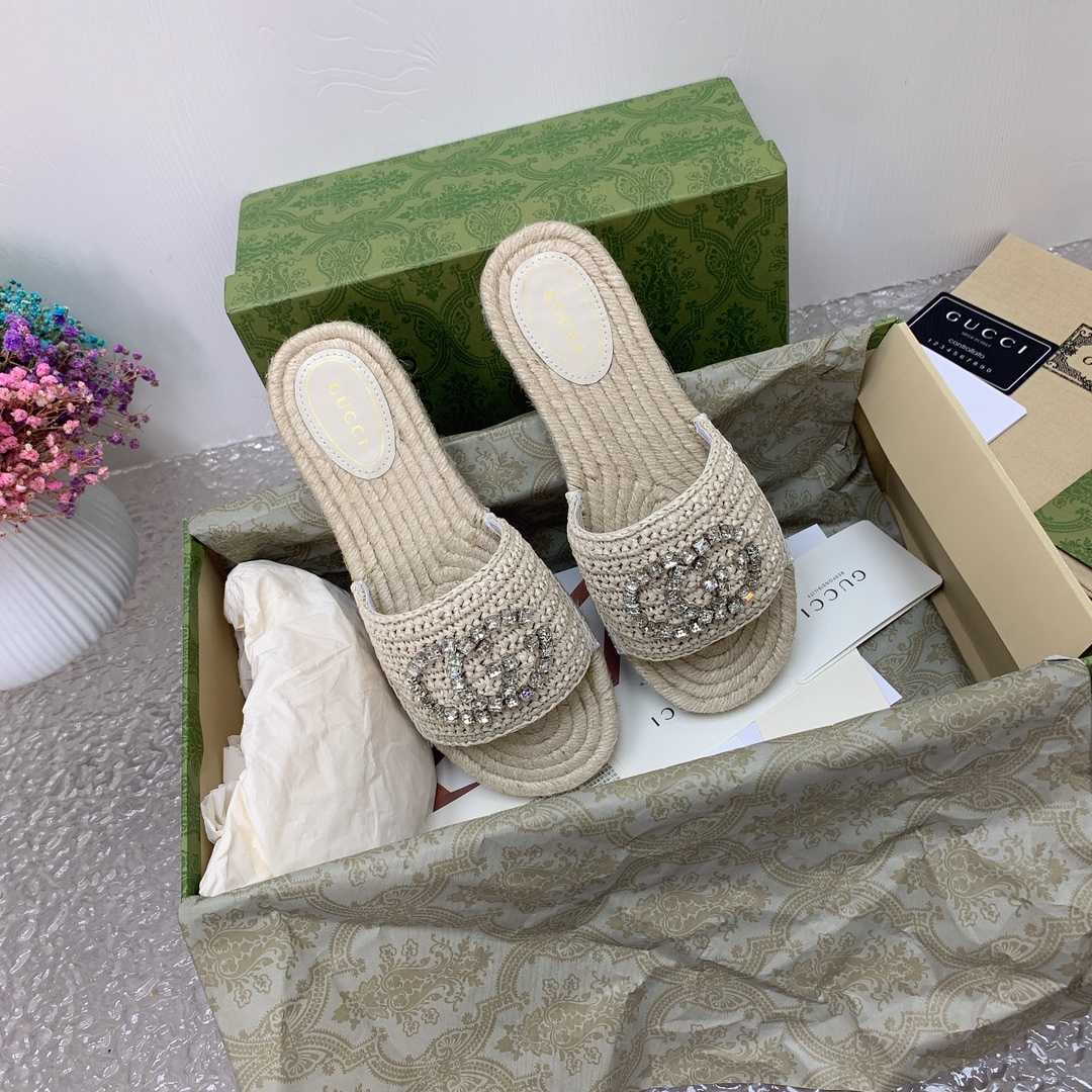 Gucci Women's Interlocking G Espadrille - FashionPlug