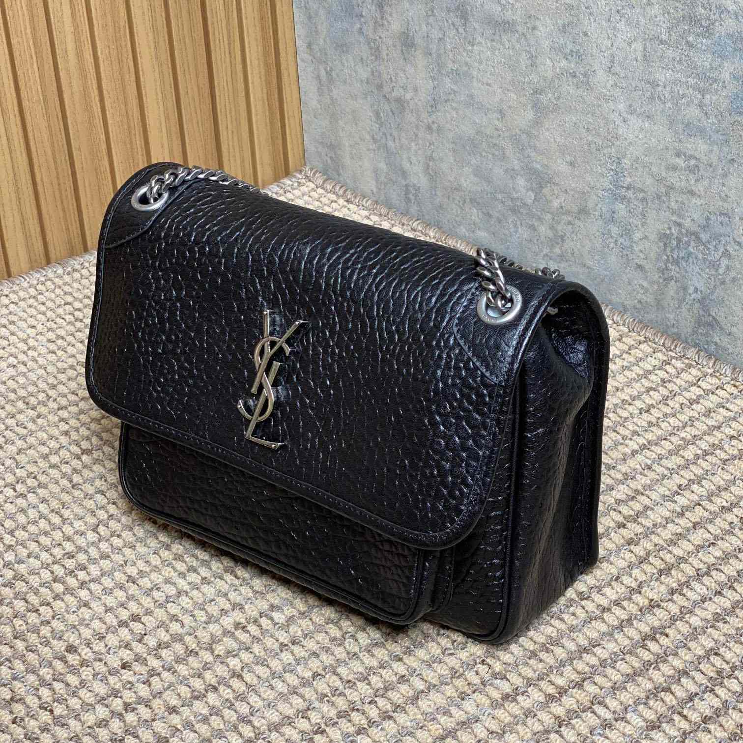 Saint Laurent Niki Medium In Grained Lambskin - FashionPlug