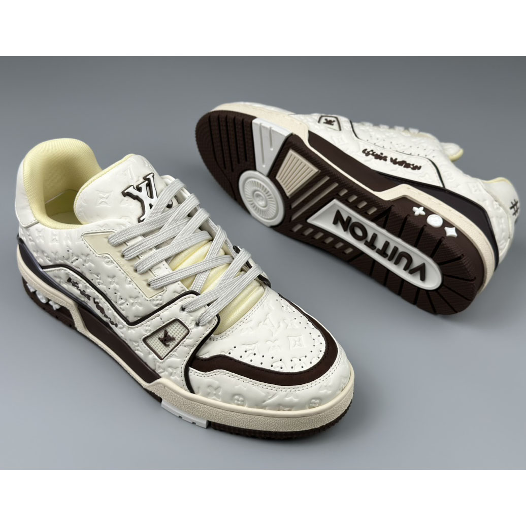 Louis Vuitton x Tyler LV Trainer Sneaker   - FashionPlug