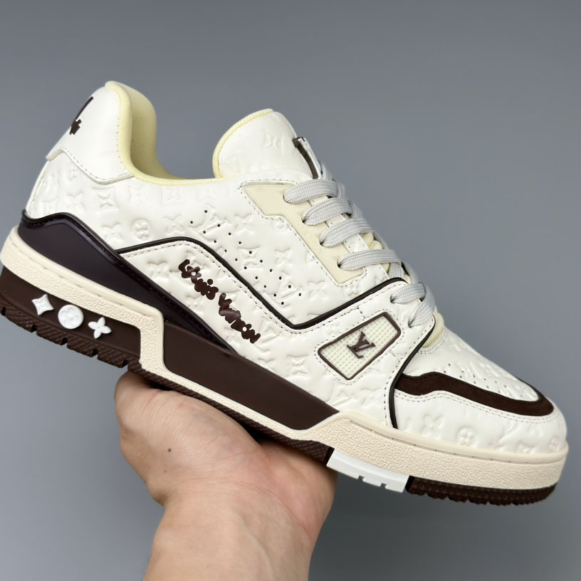 Louis Vuitton x Tyler LV Trainer Sneaker   - FashionPlug