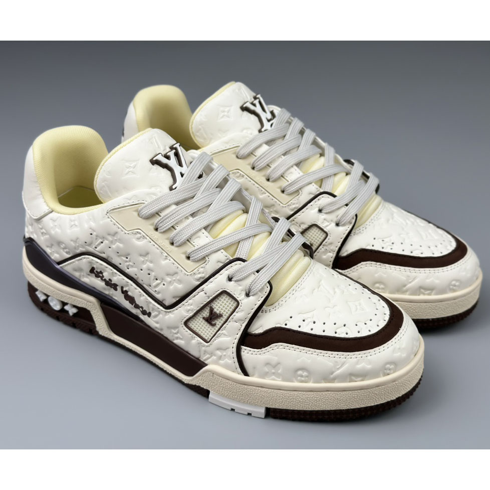Louis Vuitton x Tyler LV Trainer Sneaker   - FashionPlug