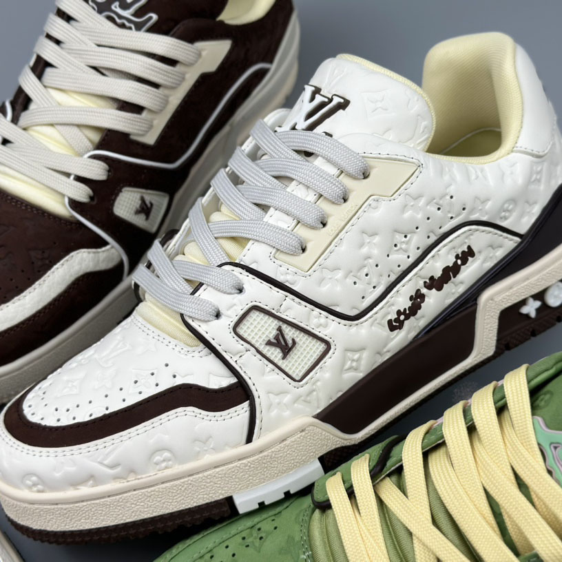 Louis Vuitton x Tyler LV Trainer Sneaker   - FashionPlug