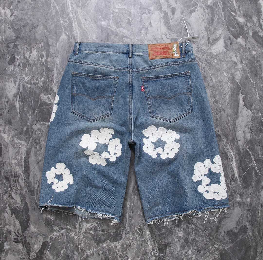 Denim Tears Denim Shorts - FashionPlug
