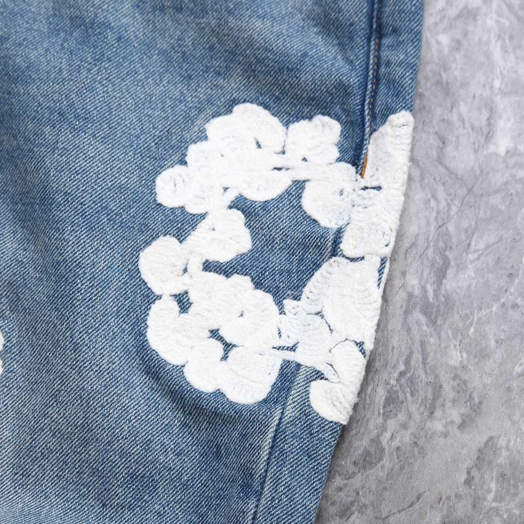 Denim Tears Denim Shorts - FashionPlug
