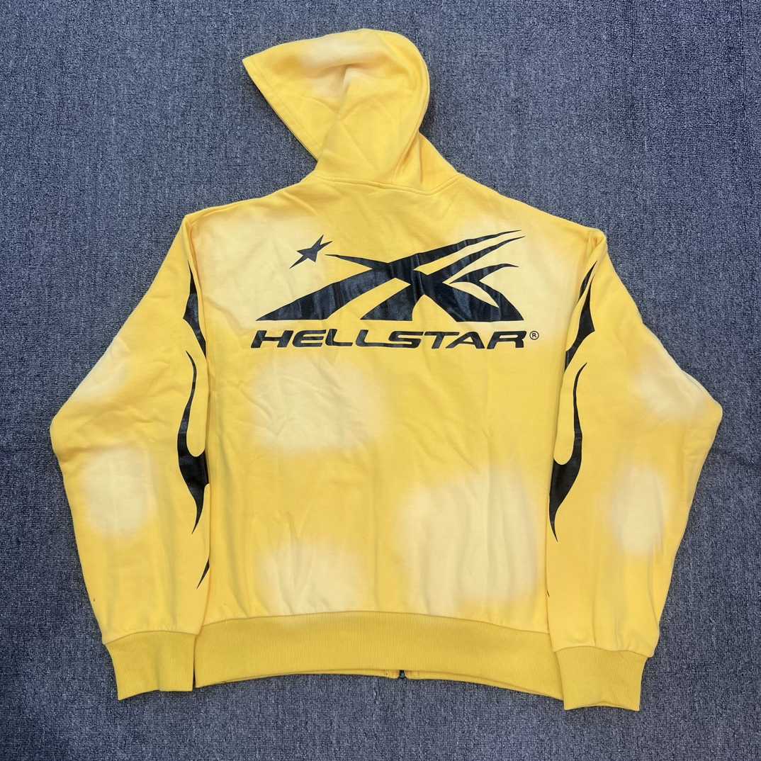 Hellstar Sports Zip-Up Hoodie - FashionPlug
