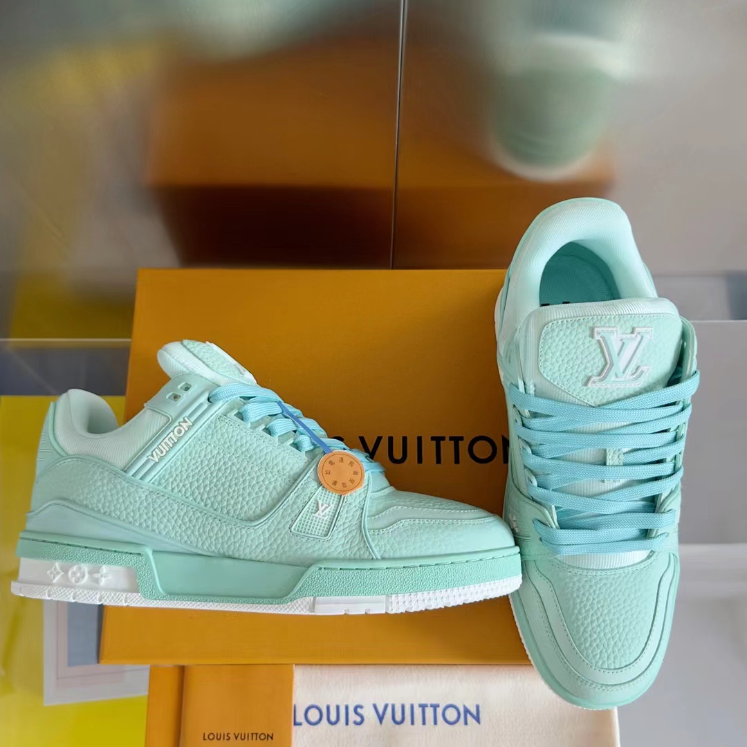 Louis Vuitton LV Trainer Sneaker   1ACQ82 - FashionPlug