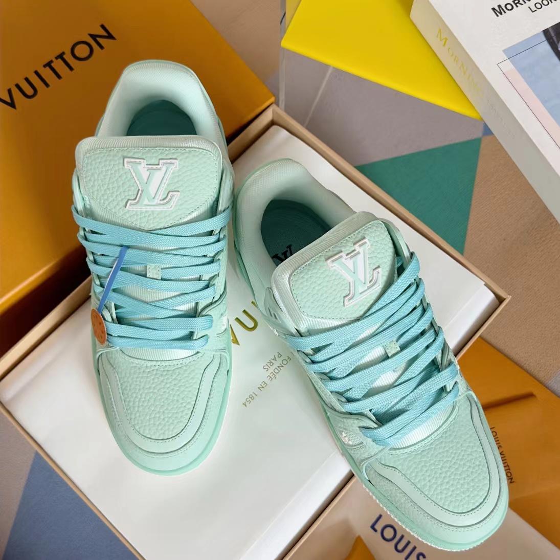 Louis Vuitton LV Trainer Sneaker   1ACQ82 - FashionPlug