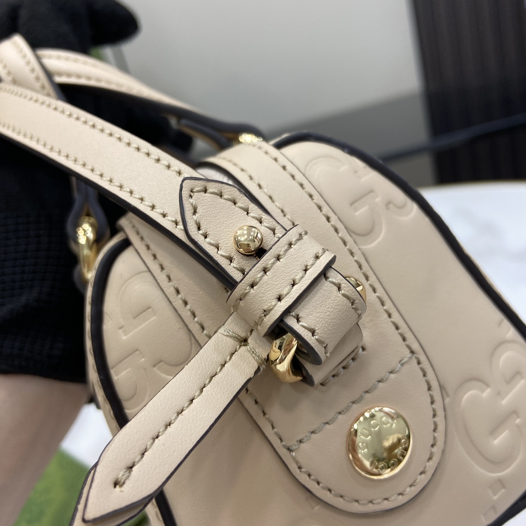 Gucci GG Super Mini Top Handle Bag - FashionPlug