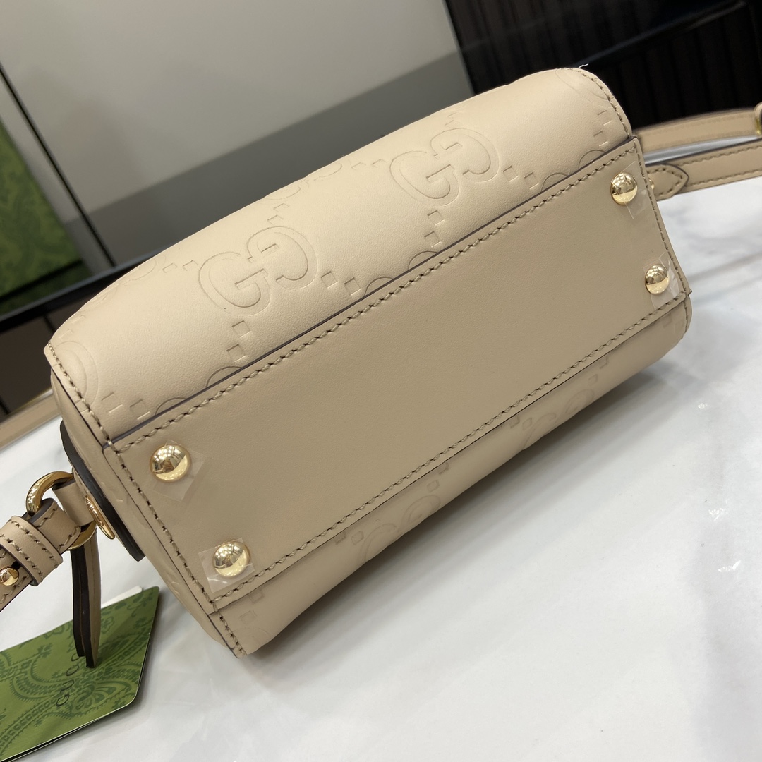 Gucci GG Super Mini Top Handle Bag - FashionPlug