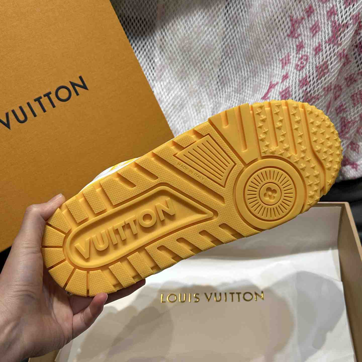 Louis Vuitton LV Trainer Maxi Sneaker   1ACRKX - FashionPlug