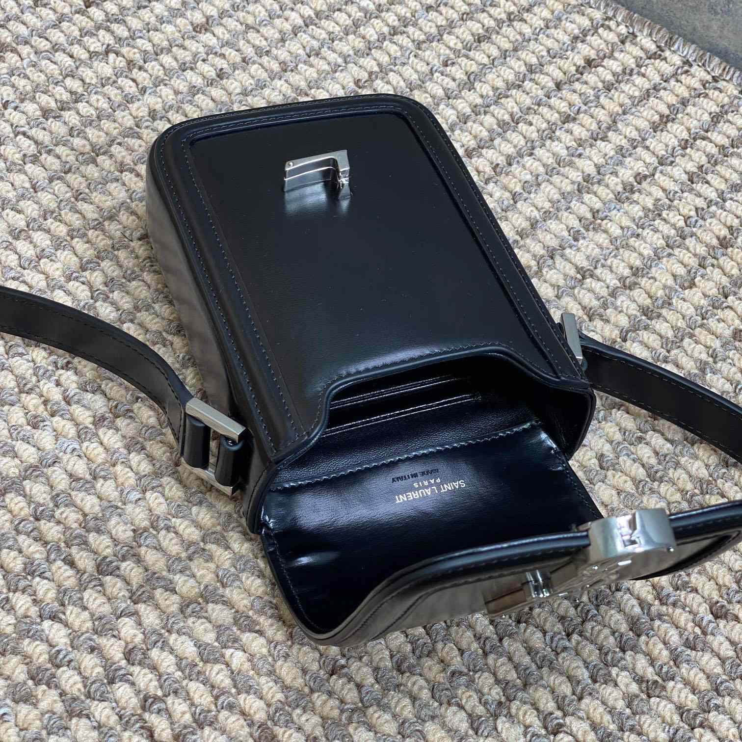 Saint Laurent Solferino Mini Bag In Smooth Leather - FashionPlug