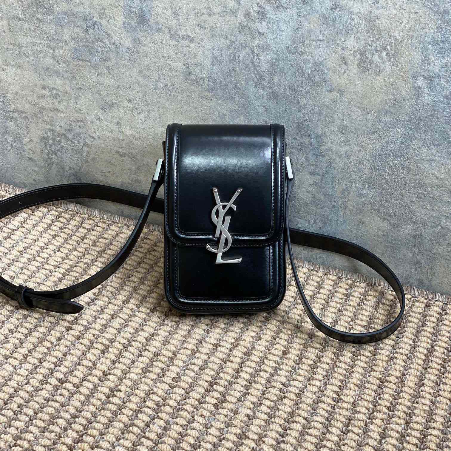 Saint Laurent Solferino Mini Bag In Smooth Leather - FashionPlug