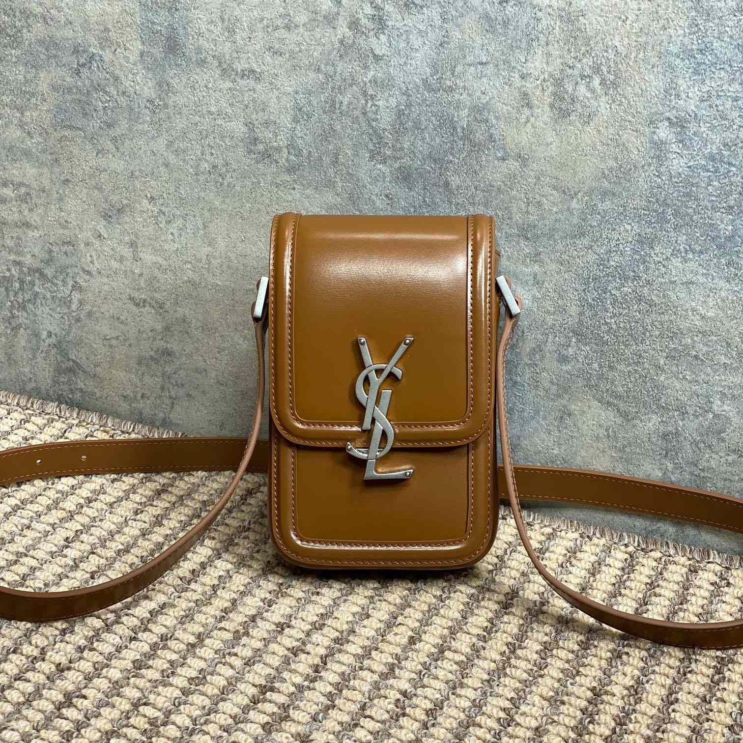 Saint Laurent Solferino Mini Bag In Smooth Leather - FashionPlug