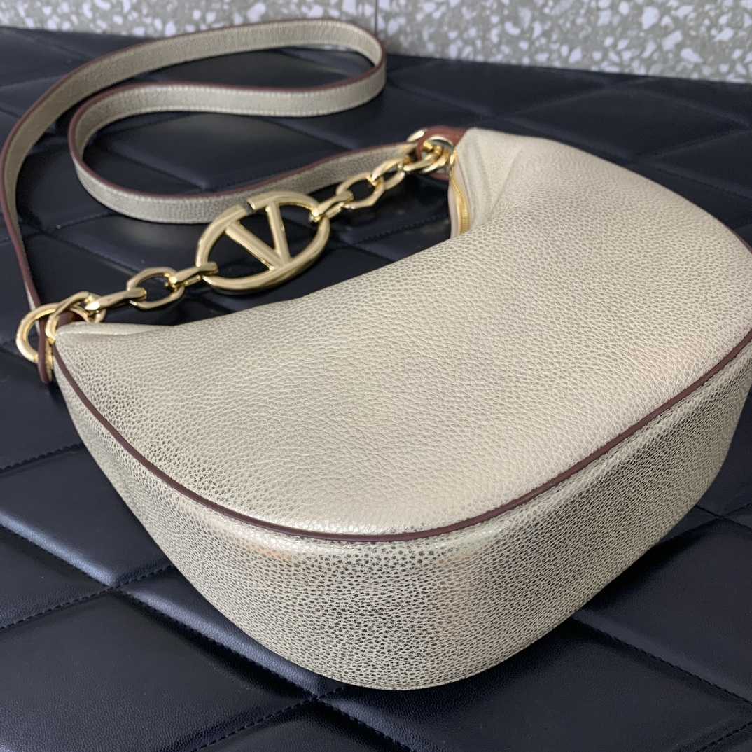 Valenti Garavani VLogo Moon Shoulder Bag (20*23*8cm) - FashionPlug